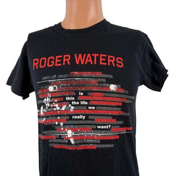 Roger Waters T Shirt Mens S Is This The Life We Really Want Promo Pink Floyd - Picture 1 of 5